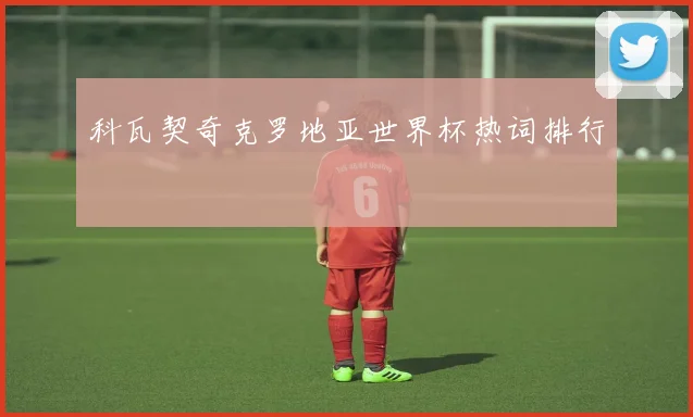 科瓦契奇克罗地亚世界杯热词排行