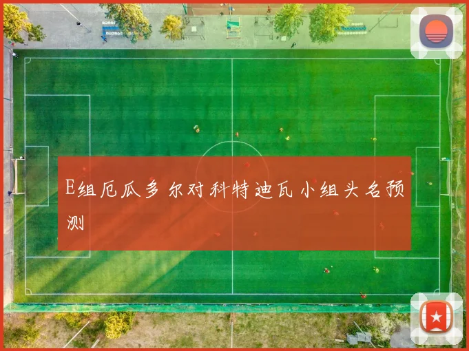 E组厄瓜多尔对科特迪瓦小组头名预测